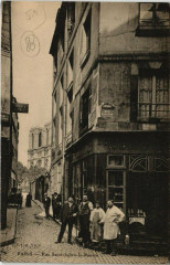 Carte postale ancienne Paris 5e - Rue Saint-Julien-le-Pauvre
                                                                     à Paris 5e
                                