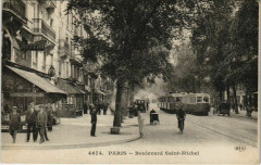 Paris 5e - Boulevard Saint-Michel à Paris 5e