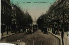 Paris 5e - Boulevard Saint-Michel à Paris 5e