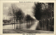 Paris 5e - Quai Saint-Bernard à Paris 5e