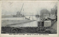 Paris 6e - Barrage de secours (Quai Malaquais) à Paris 6e