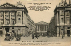 Paris 8e - La Rue Royale à Paris 8e