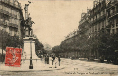 Paris 6e - Statue de Chappe  à Paris 6e