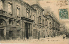 Paris 6e - Encole Nationale des Ponts et Chaussées à Paris 6e