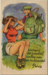 Paris 6e - Pourquoi des jumelles... à Paris 6e