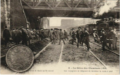 Paris - La Gréve des Cheminots 1910. -
																					75000 Paris
																			