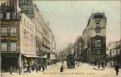 Paris - Faubourg St. Antonie à Paris