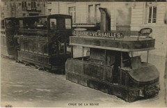 Paris 6e - Crue de la Seine à Paris 6e