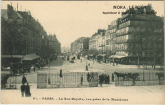 Paris 8e - La rue Royale à Paris 8e
