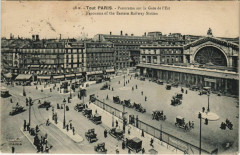 Paris 10e - Panorama sur la Gare de l'Est à Paris 10e