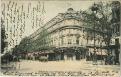 Paris - Le Théátre du Vaudeville à Paris