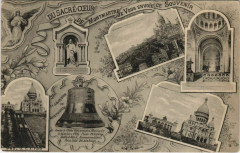 Du Sacré-Coeur de Montmartre Je vous envoie ce souvenir à Paris 18e