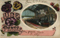 Paris - Une Pensée  à Paris