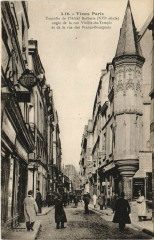 Paris 3e - Tourelle de l'Hotel Barbette à Paris 3e