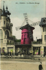 Carte postale ancienne Paris 9e - Le Moulin Rouge
                                                                     à Paris
                                