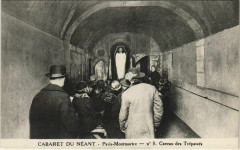 Carte postale ancienne Montmartre - Cabaret du Néant - Caveau des Trépassés
                                                                     à Paris 18e
                                