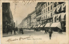 Paris 2e - La Rue de la Paix à Paris 2e