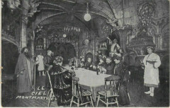 Carte postale ancienne Le Ciel - Montmartre
                                                                     à Paris 9e
                                