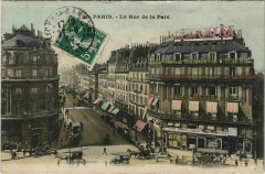 Paris - La Rue de la Paix à Paris
