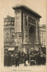 Paris - La Porte Saint-Denis à Paris
