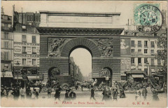 Paris 10e - porte st-Martin à Paris 10e