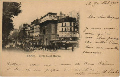 Paris 10e - Porte Saint-Martin à Paris 10e