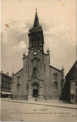 Carte postale ancienne L'Eglise de l'Immaculée Conception, Rue du Rendez-Vous
                                                                     à Paris 12e
                                