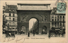 Paris 10e - Porte Saint-Martin à Paris 10e