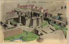 Paris 11e - La Bastille en 1725 à Paris 11e