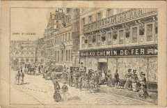 Paris 9e - Au Chemin de Fer à Paris 9e