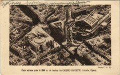 Paris 9e - Photo Aérienne prise à Paris 9e