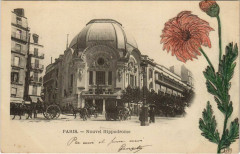 Carte postale ancienne Nouvel Hippodrome
                                                                     à Paris 18e
                                
