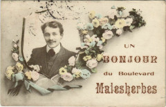 Paris 8e - Bonjour du Boulevard Malesherbes  à Paris 8e