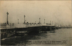 Paris 1er - Le pont de la Concorde au maximum de la crue  à Paris 1er