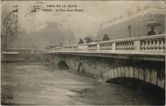 Paris 1er - Le Pont Saint-Michel  à Paris 1er
