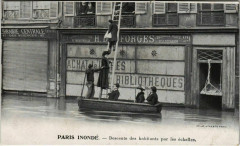 Paris - Descente des habitants par les échelles  -
																					75000 Paris
																			