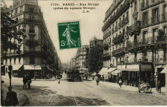 Paris 5e - Rue Monge (prise du square Monge)  -
																					75005 Paris 5e
																			