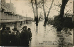 Paris 7e - La Seine au Quai d'Orsay  à Paris 7e