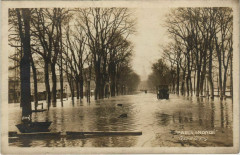 Paris 7e - Paris Inondé - Quai d'Orsay  à Paris 7e