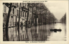 Paris 8e - Le Boulevard Haussmann  à Paris 8e