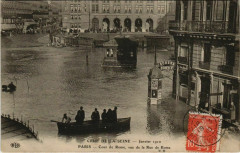 Paris 8e - Cour de rome, vue de la Rue de Rome  à Paris 8e