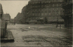 Paris 8e - Paris Inondé - La Place de Rome  à Paris 8e