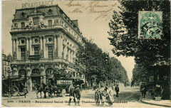 Paris 10e - Boulevard Saint-Martin à Paris 10e