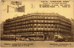 Paris 10e - Hotel Terminus Nord à Paris 10e