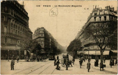 Paris 10e - Le Boulevard Magenta à Paris 10e