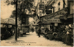 Paris 10e - Le Boulevard de Starsbourg à Paris 10e