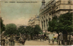 Paris 10e - Boulevard Bonne-Nouvelle à Paris 10e