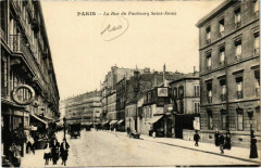 Paris 10e - La Rue du Faubourg Saint-Denis à Paris 10e