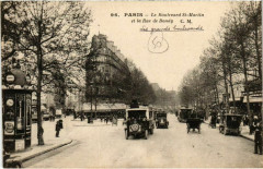 Paris 10e - Le Boulevard St-Martin à Paris 10e