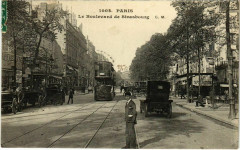 Paris 10e - Le Boulevard de Strasbourg à Paris 10e